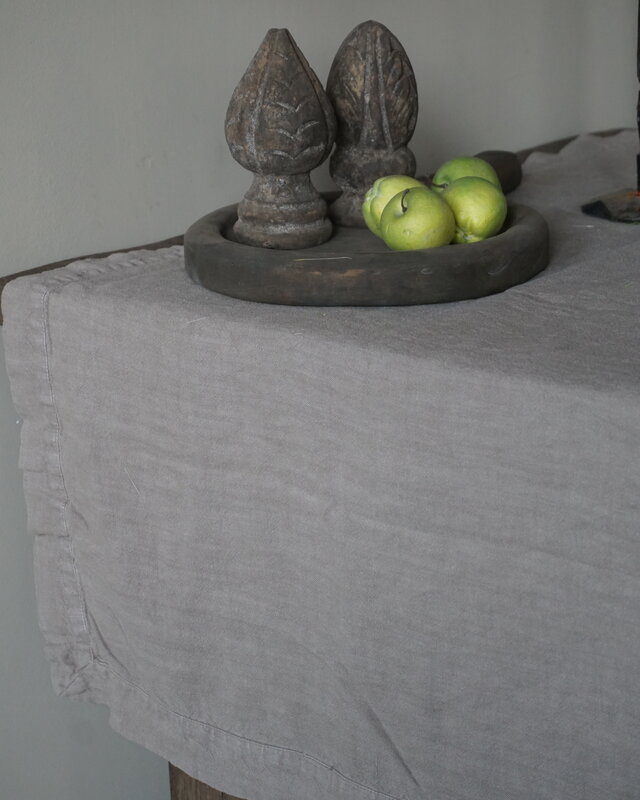 Luksa Home Collection Tafelkleed Taupe | 100% Linnen | L280 x B140 cm