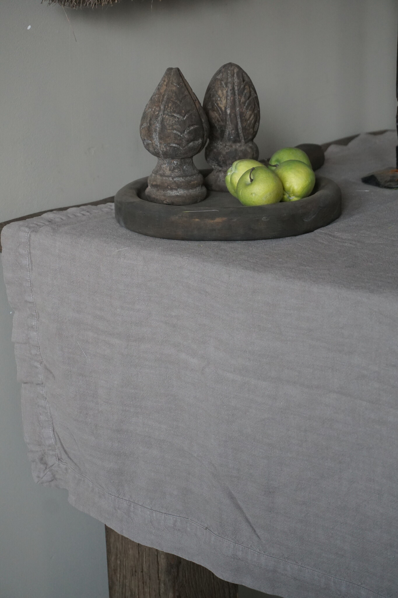 Luksa Home Collection Tafelkleed Taupe | 100% Linnen | L280 x B140 cm