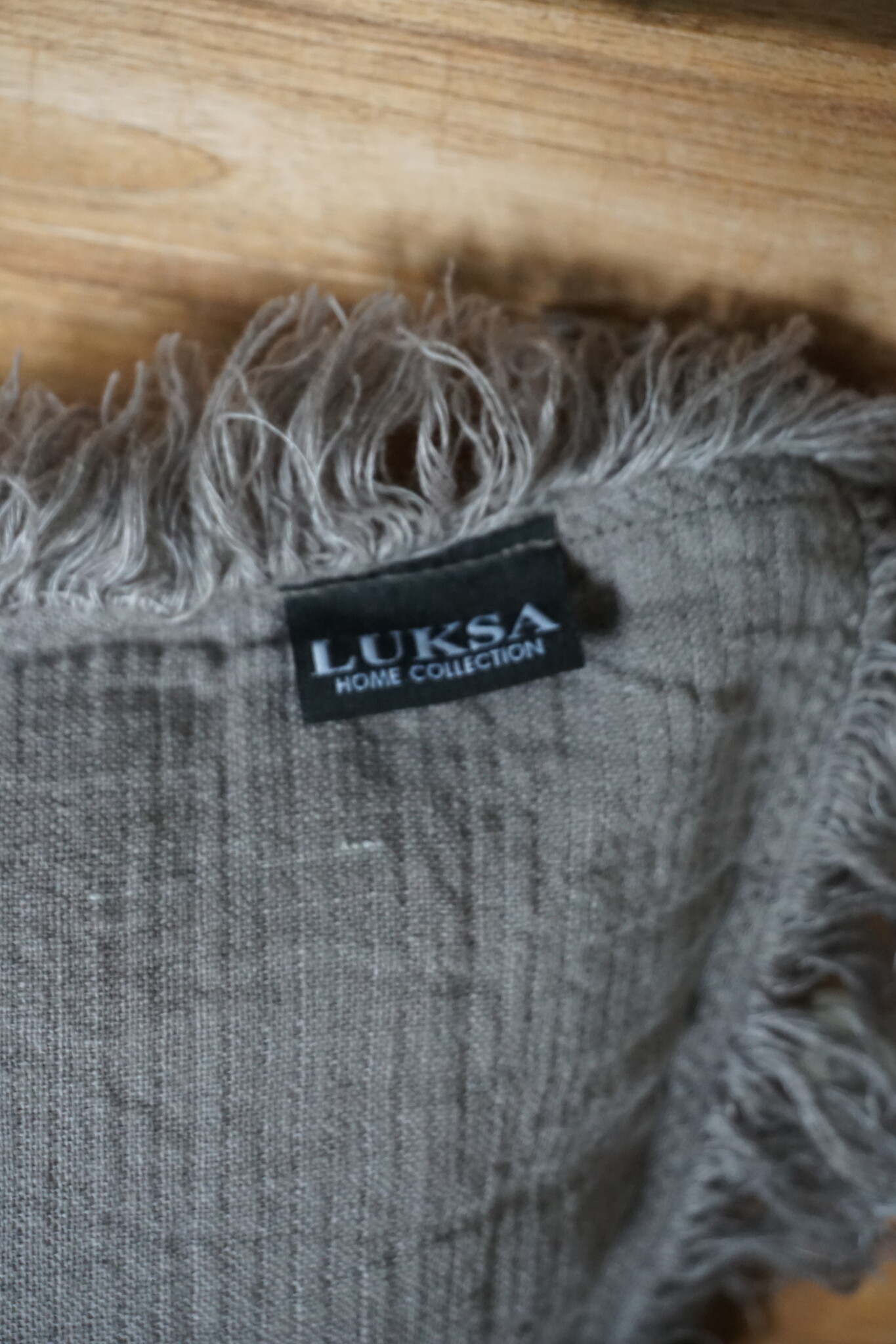 Luksa Home Collection Linnen Sierkussen | Taupe | 3 Maten