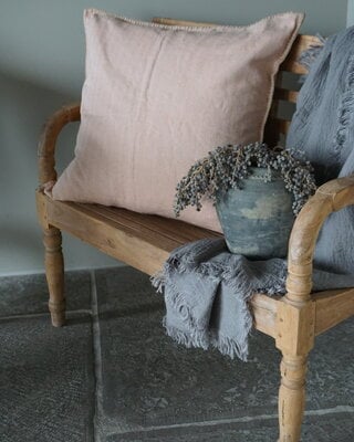 Rene Houtman Ibiza Stitch Kussenhoes | Ginger | 70 x 70 cm
