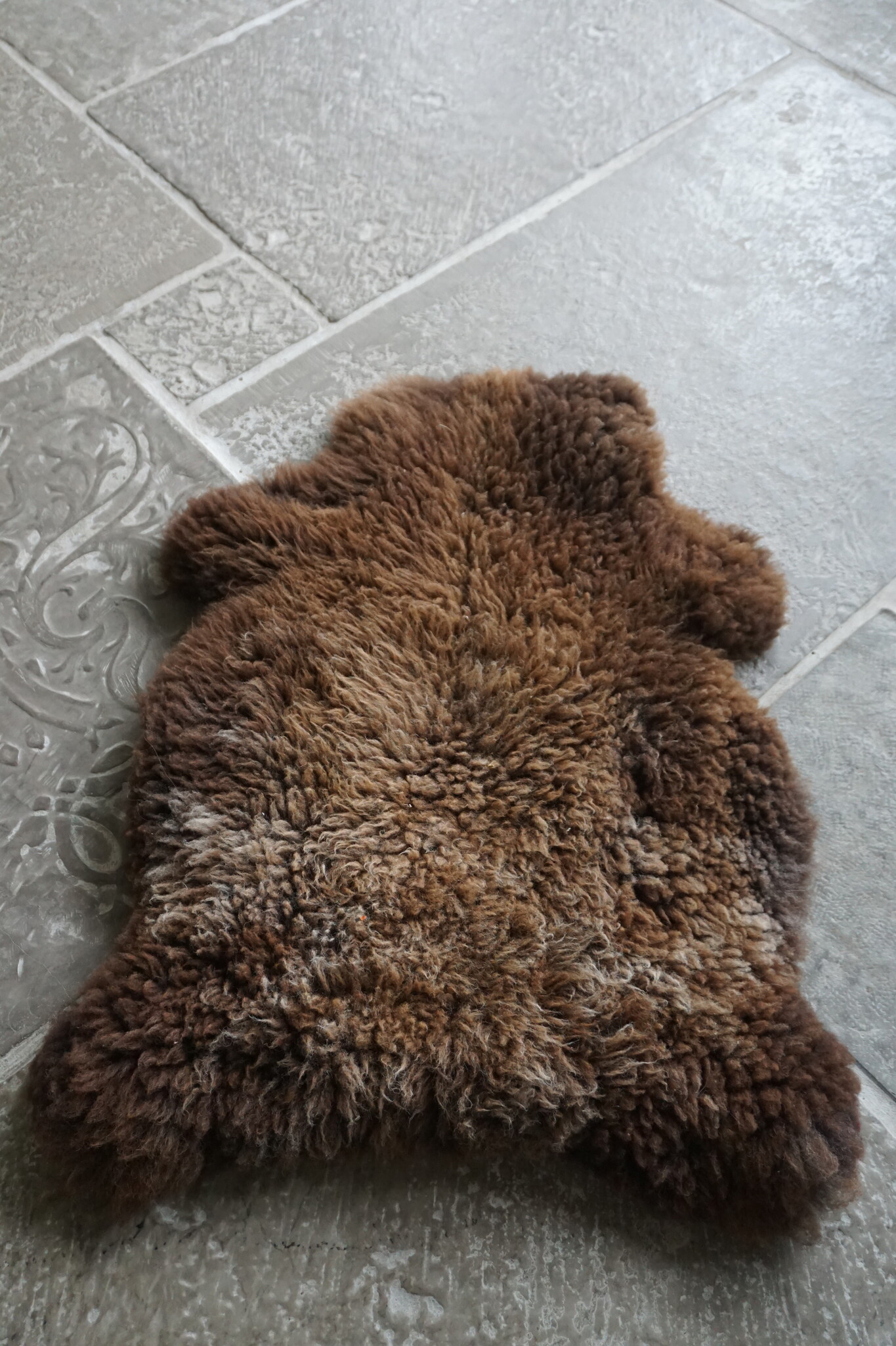 Rene Houtman Schapenvacht | Bruin | H90 x B75 cm