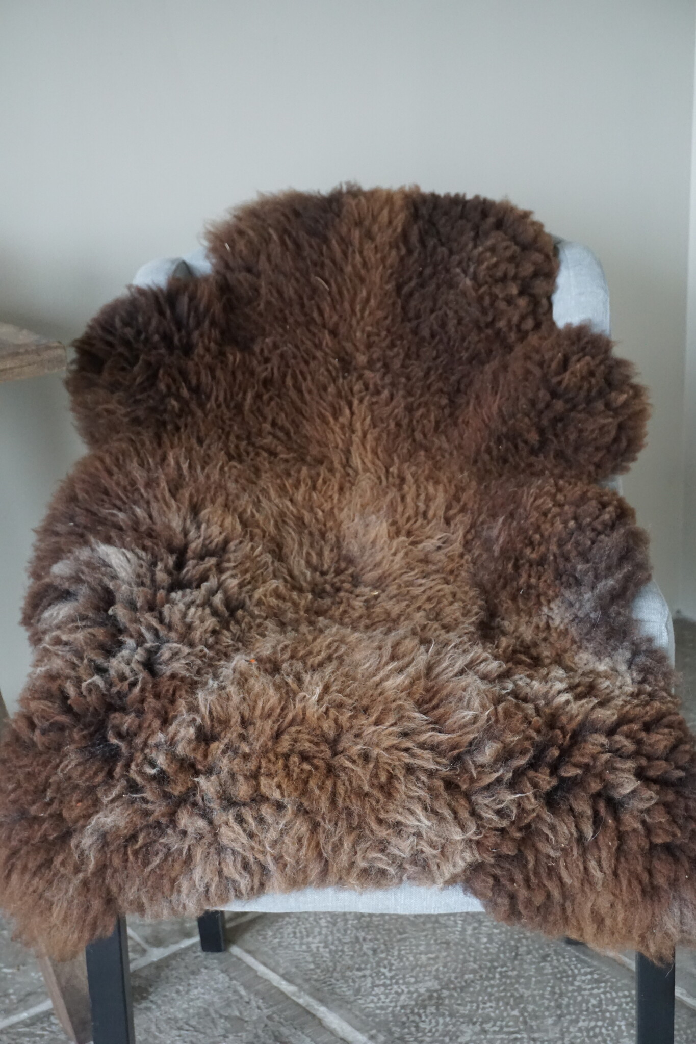 Rene Houtman Schapenvacht | Bruin | H90 x B75 cm