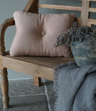 Rene Houtman Ibiza Button Cushion | Ginger | 40 x 50 cm