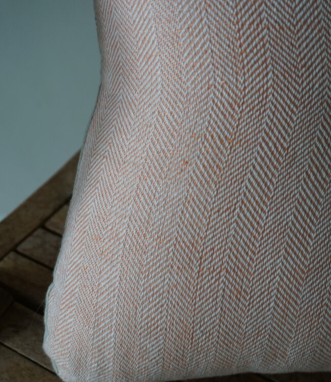 Rene Houtman Ibiza Button Cushion | Ginger | 40 x 50 cm