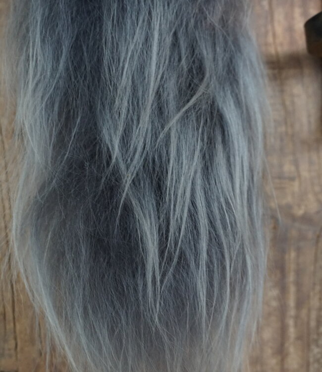 Rene Houtman Wol Toef | Grijs | H30 x B13 cm