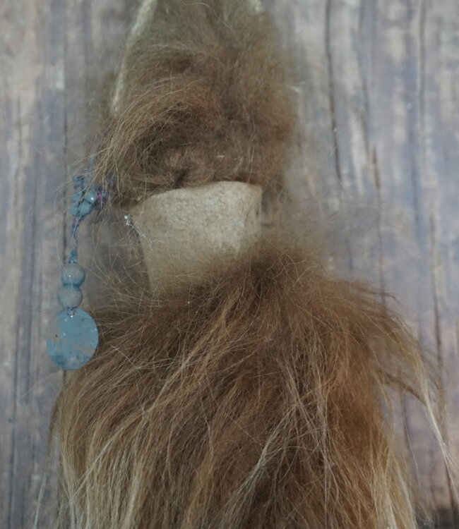 Rene Houtman Wol Toef | Licht Bruin | H30 x B13 cm