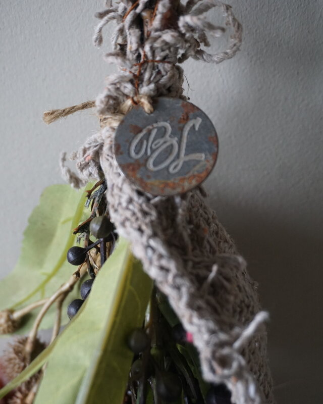 Rene Houtman Kunst Toef Met Shabby Doek | H35 x B16 cm