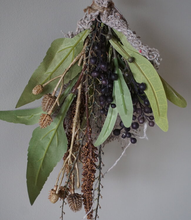 Rene Houtman Kunst Toef Met Shabby Doek | H35 x B16 cm