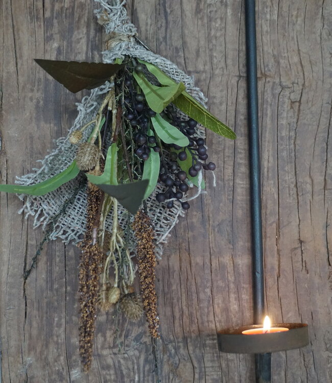 Rene Houtman Kunst Toef Met Shabby Doek | H35 x B16 cm