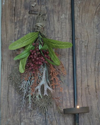 Rene Houtman Kunst Toef Met Shabby Doek | H30 x B20 cm