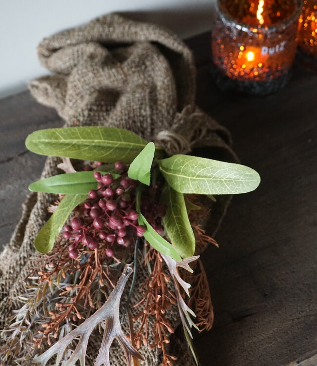 Rene Houtman Kunst Toef Met Shabby Doek | H30 x B20 cm