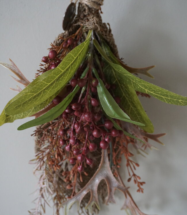 Rene Houtman Kunst Toef Met Shabby Doek | H30 x B20 cm