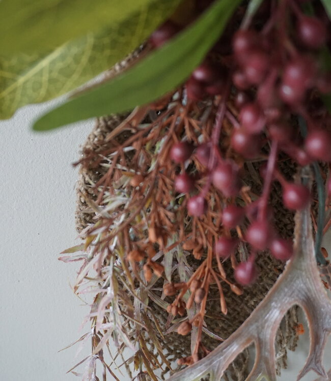 Rene Houtman Kunst Toef Met Shabby Doek | H30 x B20 cm