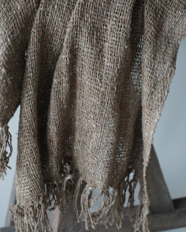 Rene Houtman Shabby Doek Leem | L155 x B55 cm