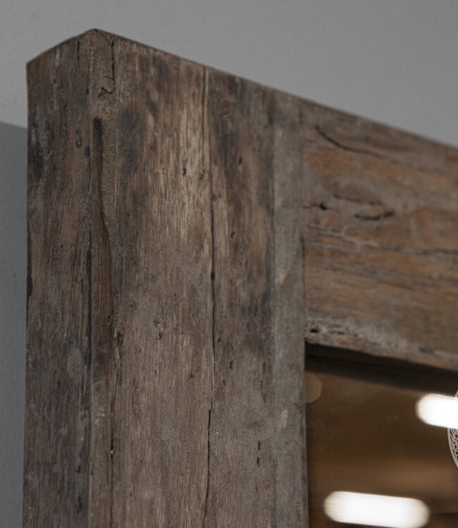 Be-Uniq Spiegel Sofia L | Rustiek Hout | H110xB90xD4 cm