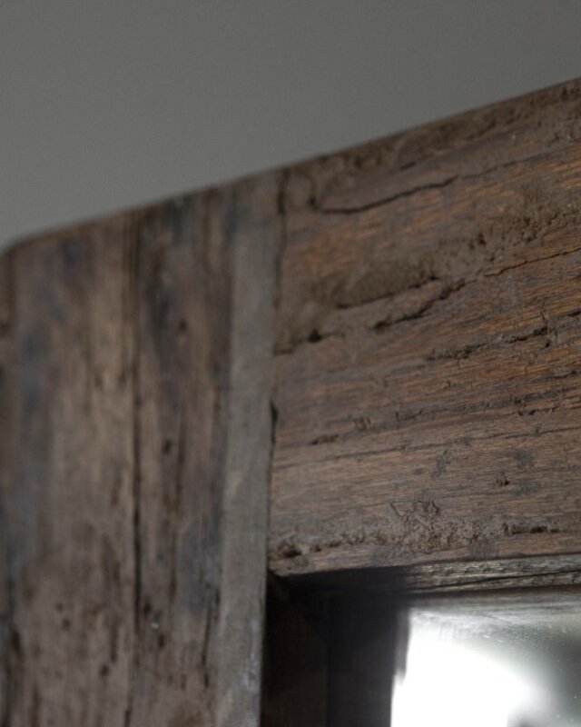 Be-Uniq Spiegel Sofia L | Rustiek Hout | H110xB90xD4 cm