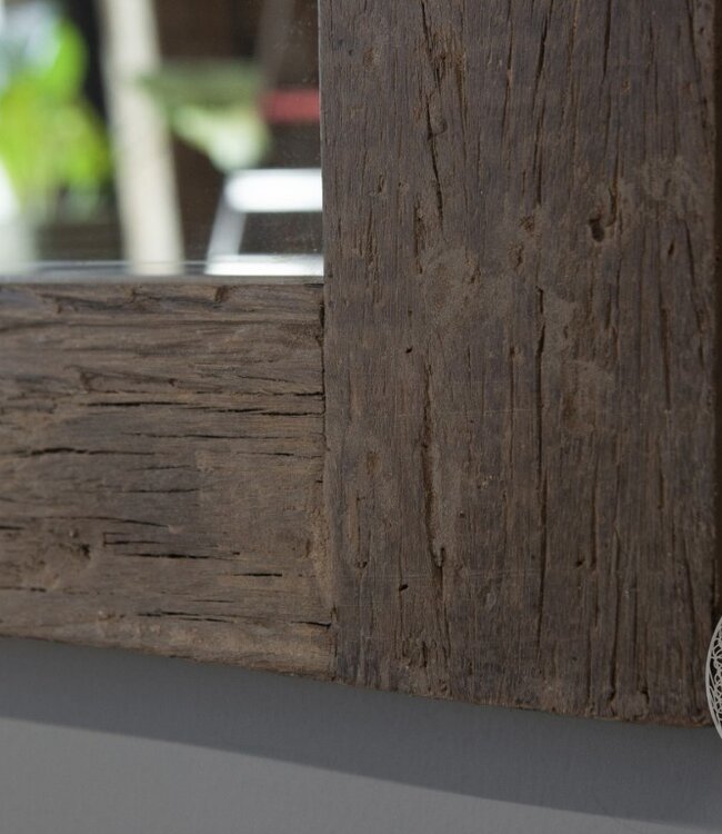 Be-Uniq Spiegel Sofia L | Rustiek Hout | H110xB90xD4 cm