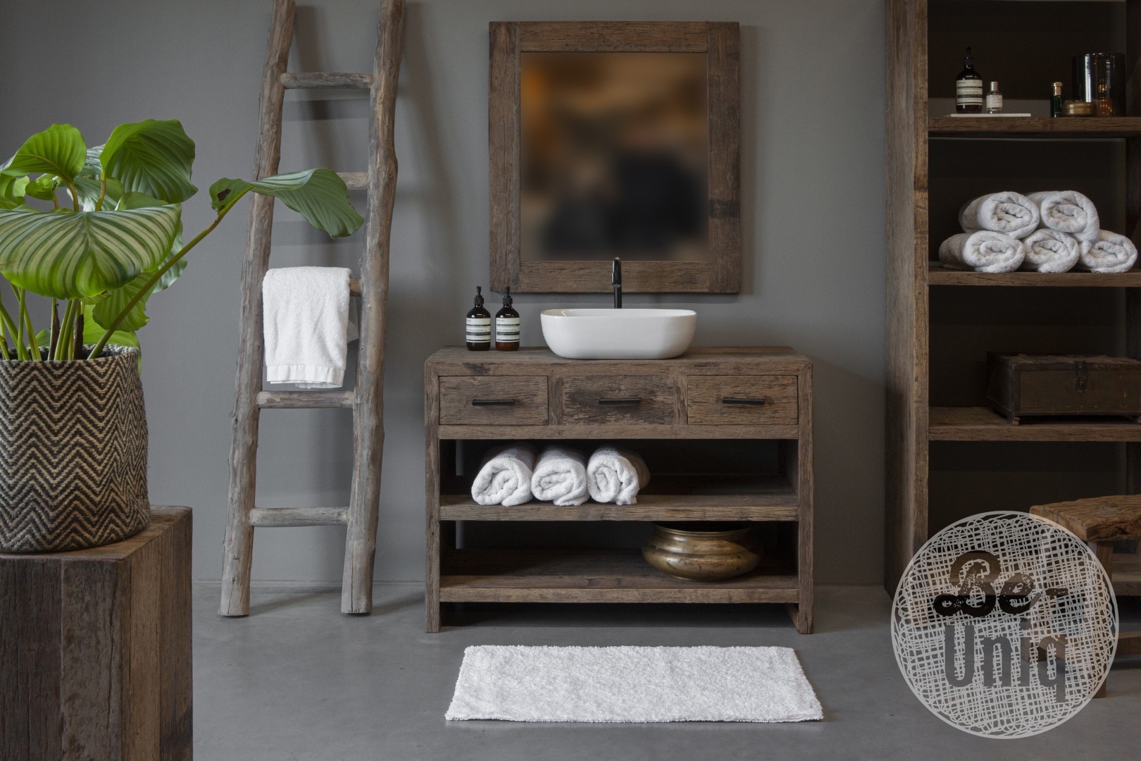 Be-Uniq Badkamer Meubel Gent | H81 x B110 x D45 cm
