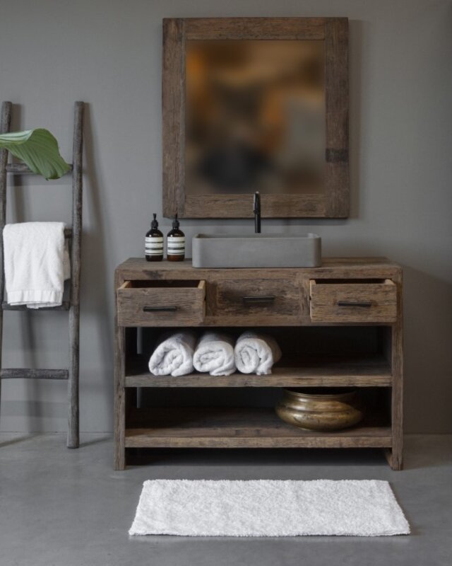 Be-Uniq Badkamer Meubel Gent | H81 x B110 x D45 cm