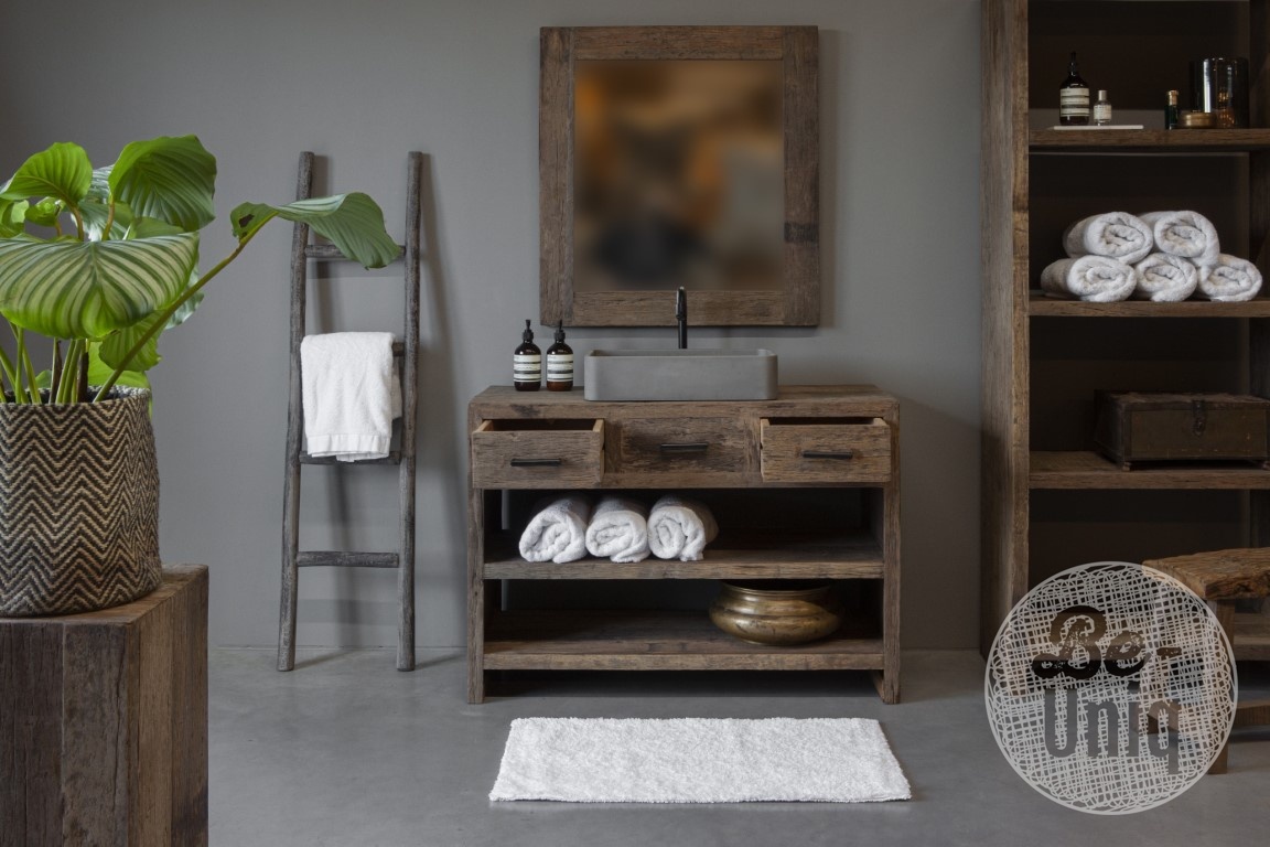Be-Uniq Badkamer Meubel Gent | H81 x B110 x D45 cm
