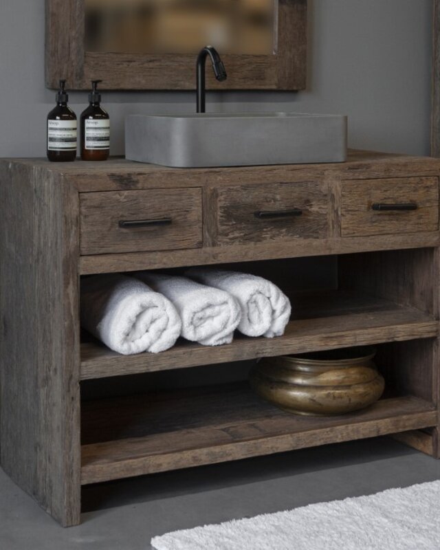 Be-Uniq Badkamer Meubel Gent | H81 x B110 x D45 cm