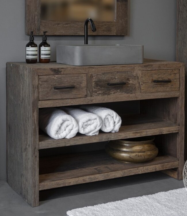 Be-Uniq Badkamer Meubel Gent | H81 x B110 x D45 cm