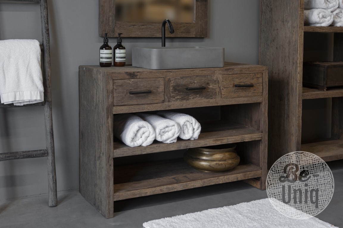 Be-Uniq Badkamer Meubel Gent | H81 x B110 x D45 cm