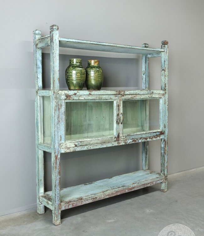 Be-Uniq Oud Keukenrekje | India | H152 x B127 x D30 cm