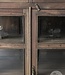 Be-Uniq Oud Glaskastje | Rustiek Verweerd | H130xB96xD48 cm
