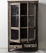Be-Uniq Oud Glaskastje | Rustiek Verweerd | H142xB85xD43 cm