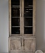 Be-Uniq Oude Vitrinekast | Rustiek Verweerd | H200xB92xD48 cm