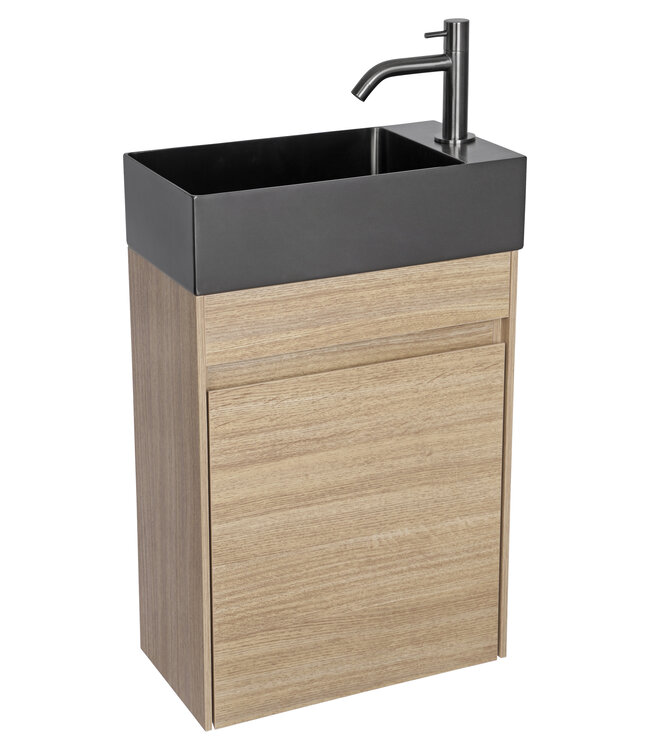 Differnz Fonteinkast Differenz Hura L Links/Rechts 40 cm Eiken