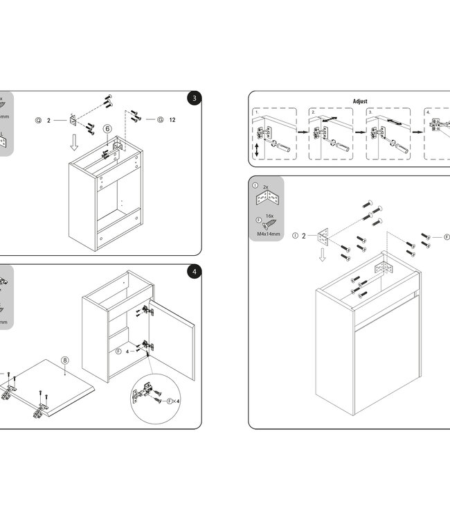 Differnz Fonteinkast Differenz Hura L Links/Rechts 40 cm Eiken