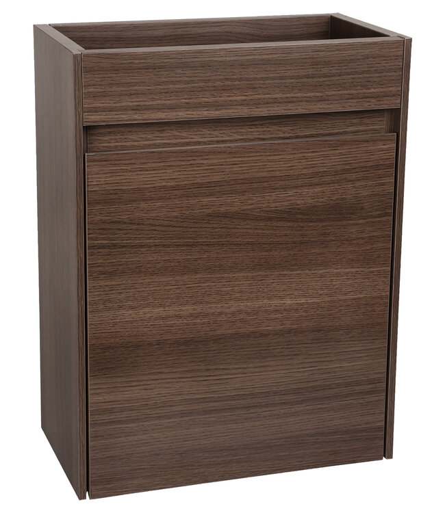 Differnz Fonteinkast Differenz Hura L Links/Rechts 40 cm Grijs Eiken