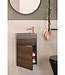 Differnz Hura L fontein - 40 x 22 x 9 cm - donkergrijs