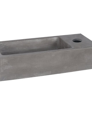 Differnz Hura L fontein - 40 x 22 x 9 cm - donkergrijs