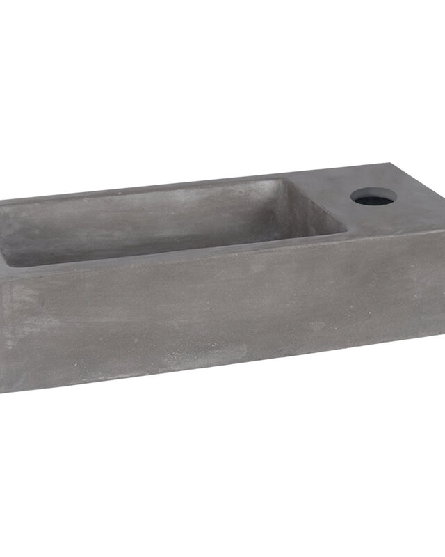 Differnz Hura L fontein - 40 x 22 x 9 cm - donkergrijs