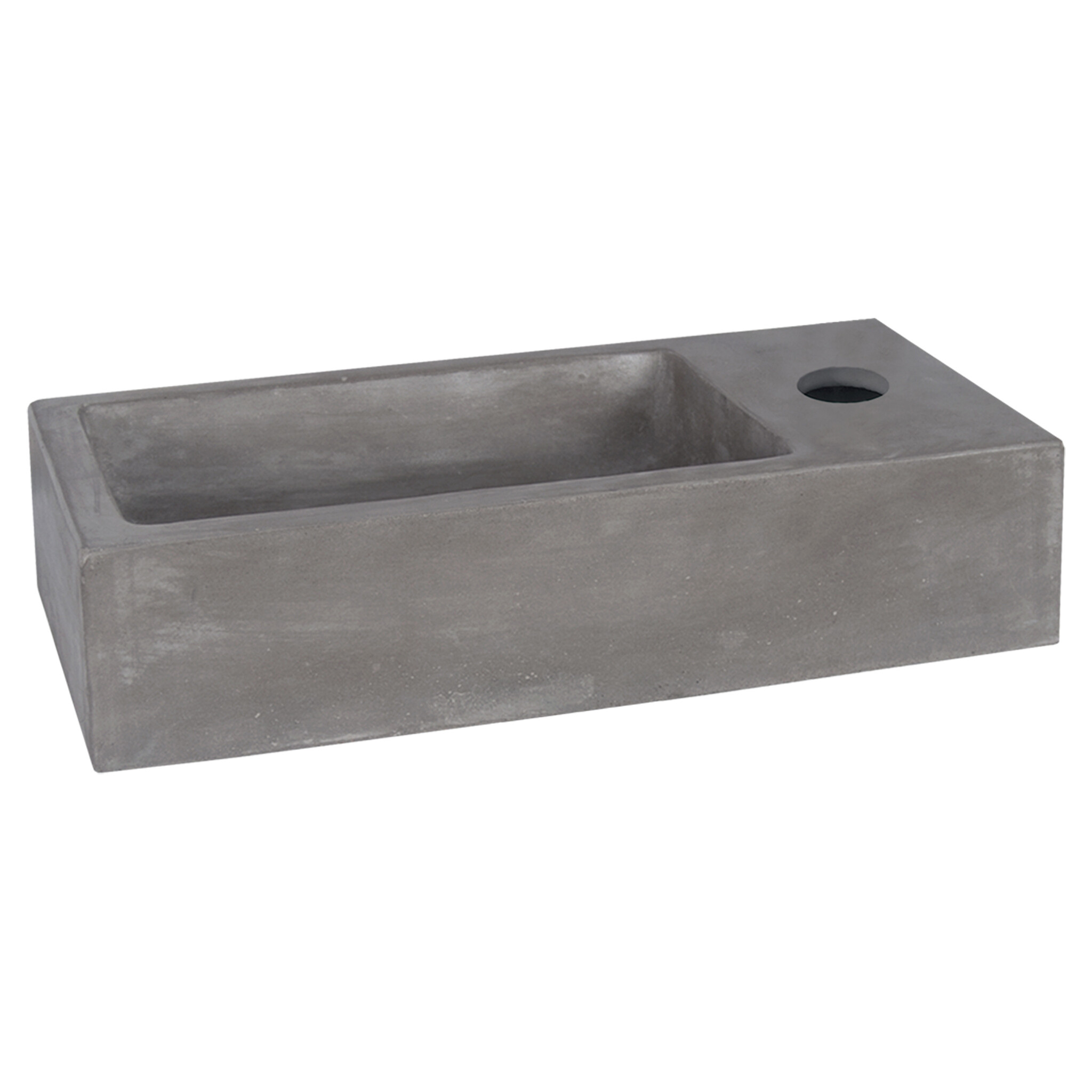 Differnz Hura L fontein - 40 x 22 x 9 cm - donkergrijs