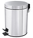 Differnz Pedaalemmer Prullenbak 5 liter - 27.5 x 20 cm - chroom