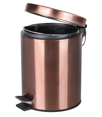 Differnz Pedaalemmer 5 liter - 27.5 x 20 cm - rood koper