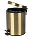 Differnz Pedaalemmer 5 liter - 27.5 x 20 cm - Mat Goud