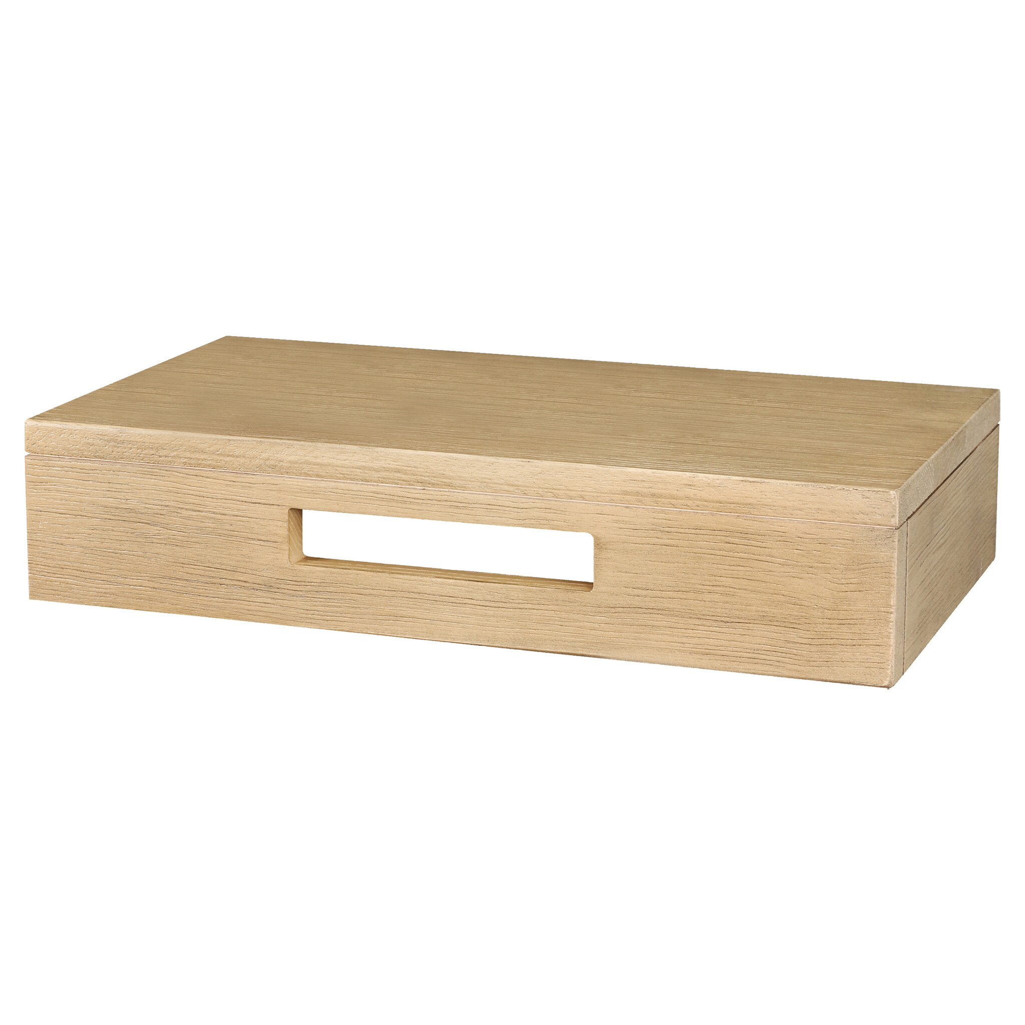 Differnz Hura L wastafelplank FSC - 47 x 26 x 10 cm - eiken