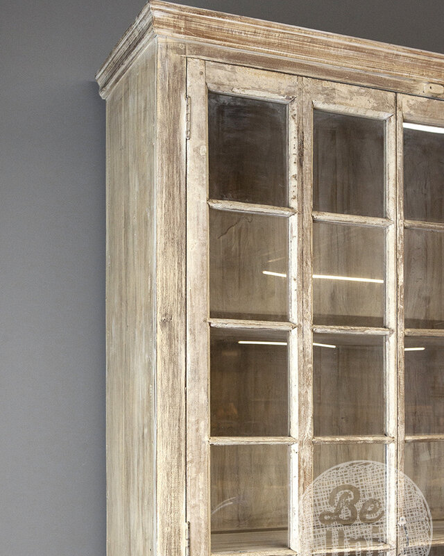 Be-Uniq Oude Vitrinekast | India | H271xB96xD48 cm