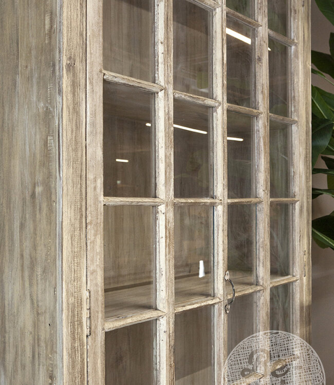 Be-Uniq Oude Vitrinekast | India | H271xB96xD48 cm