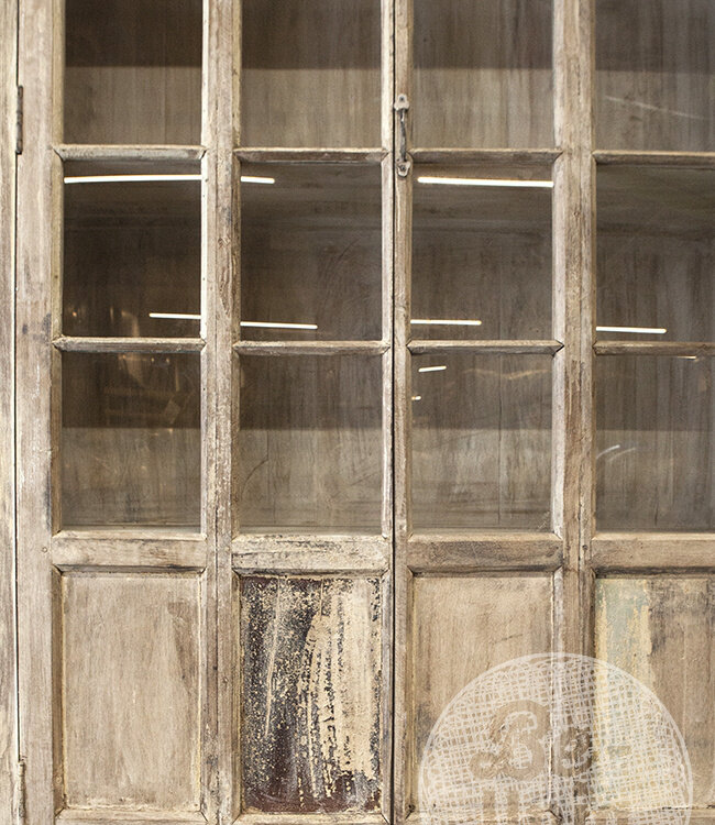 Be-Uniq Oude Vitrinekast | India | H271xB96xD48 cm