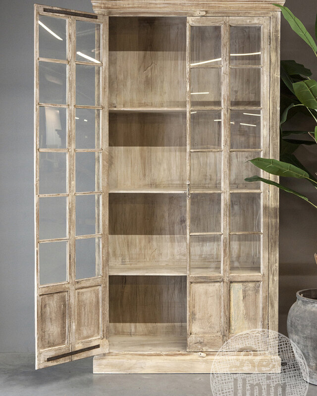 Be-Uniq Oude Vitrinekast | India | H271xB96xD48 cm