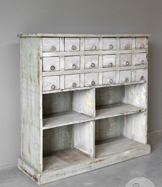 Be-Uniq Oude Ladekast | India | H105xB106xD34 cm