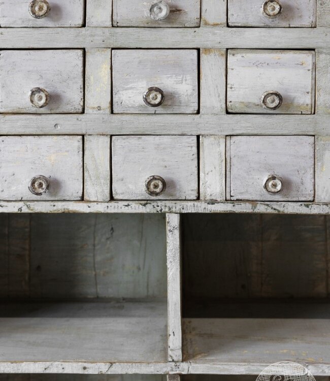 Be-Uniq Oude Ladekast | India | H105xB106xD34 cm