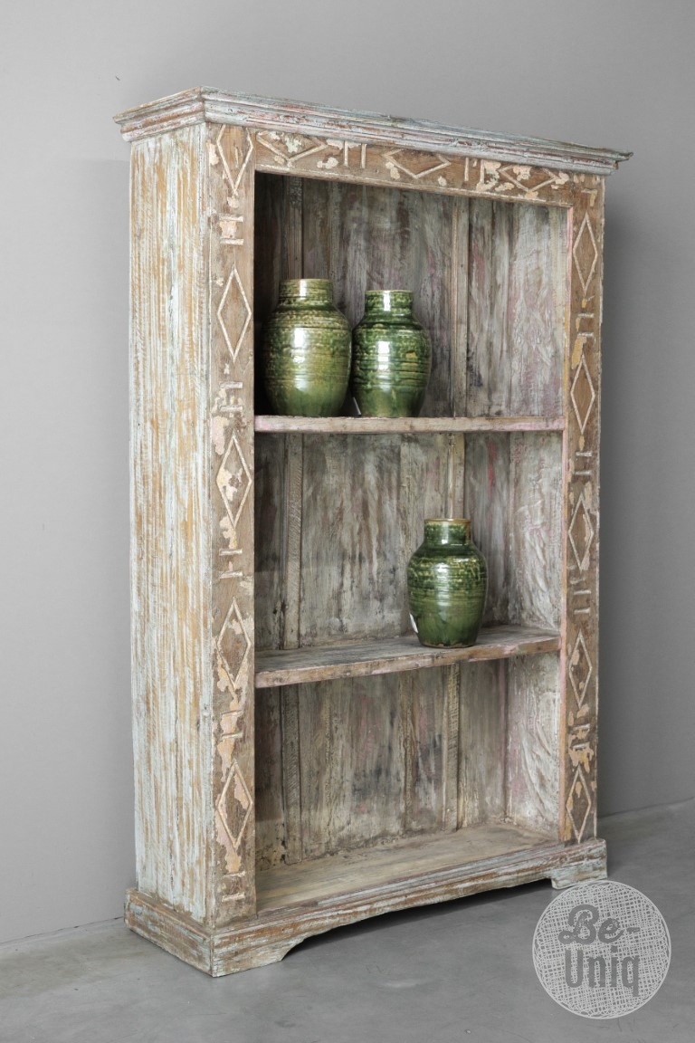 Be-Uniq Oude Boekenkast | India | H151xB103xD33 cm
