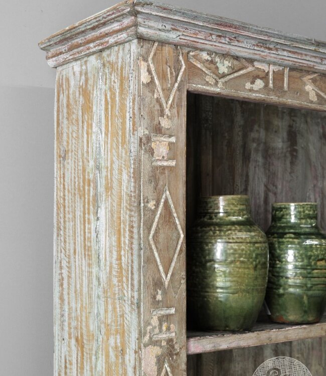 Be-Uniq Oude Boekenkast | India | H151xB103xD33 cm